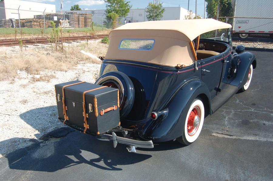 Ford V8 Model 48 DeLuxe Phaeton 1935 года  (фото 27 из 52)